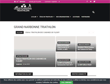 Tablet Screenshot of grandnarbonnetriathlon.org